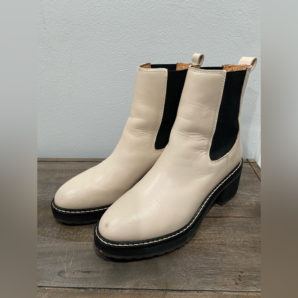 Madewell Carina Boot - Bone
